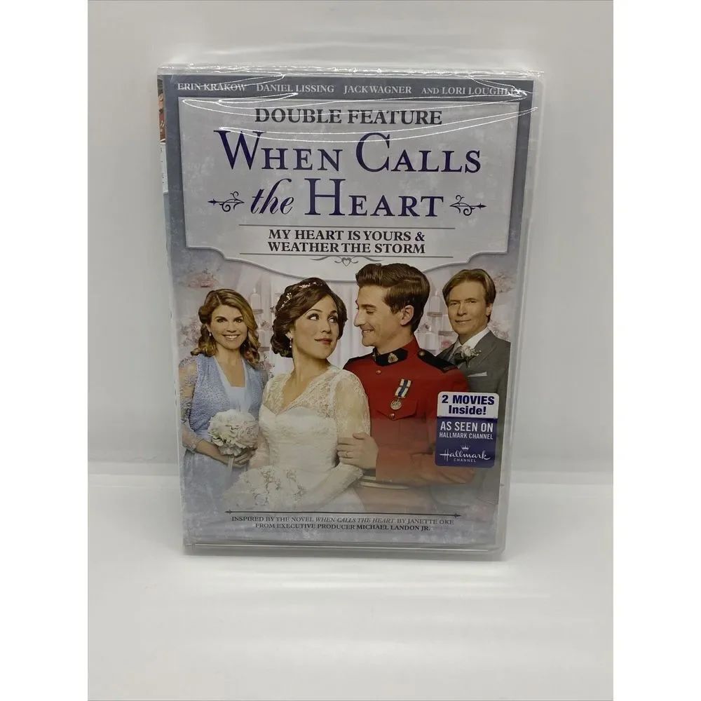*NEW When Calls the Heart Double Feature DVD My Heart Is Yours Weather The Storm